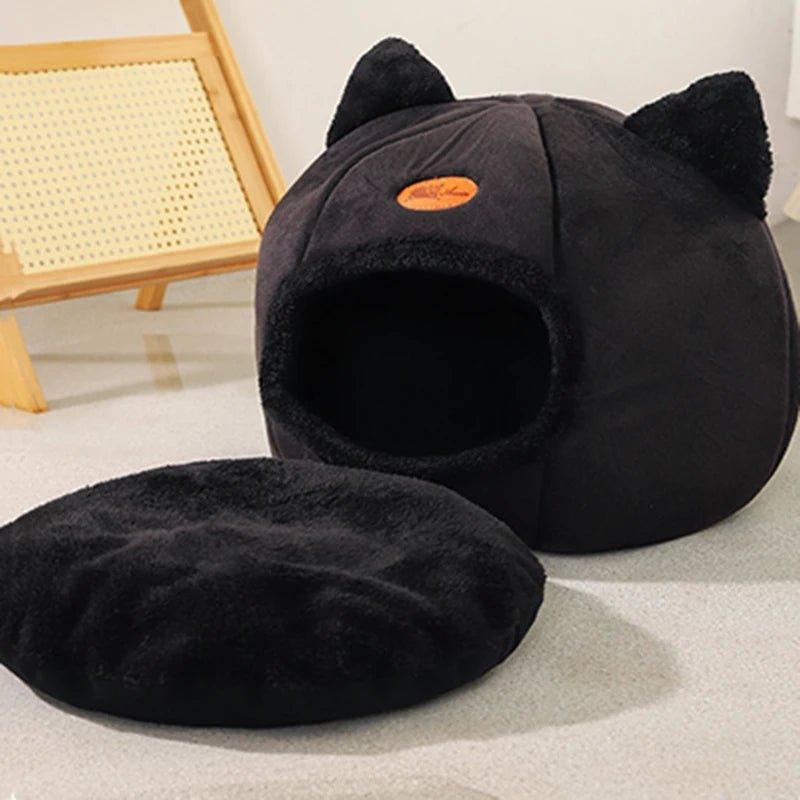 New Deep Sleep Comfort In Winter Cat Bed Iittle Mat Basket Small Dog House Products Pets Tent Cozy Cave Nest Indoor Cama Gato - Palais Du Chat