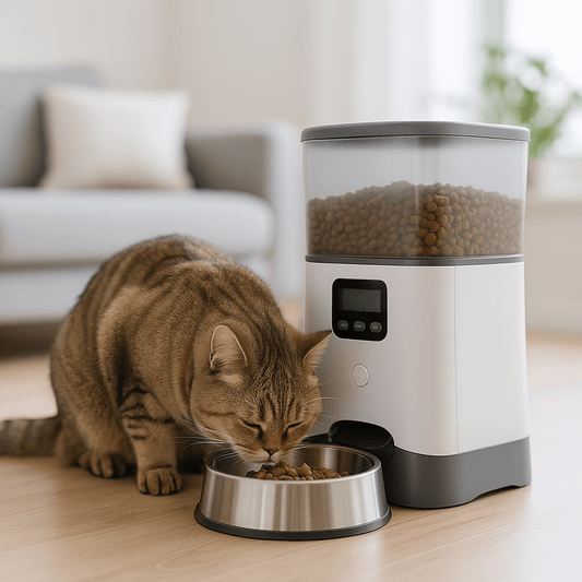 Les avantages des distributeurs automatiques de nourriture pour chats - Le Palais Du Chat